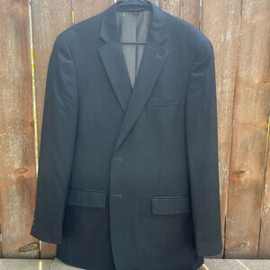 Franco‎ Lanzetti Dark Grey Men’s Blazer Sport Coat 44L excellent condition